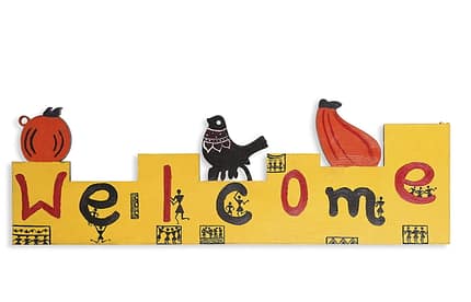 Hand Painted Wall Decor