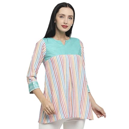 Warli Hand-painted Kurti