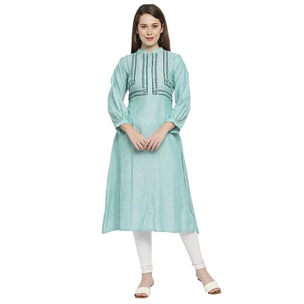 Warli Block-Printed Kurti