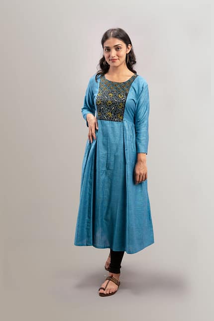 Kantha Embroidery Kurti